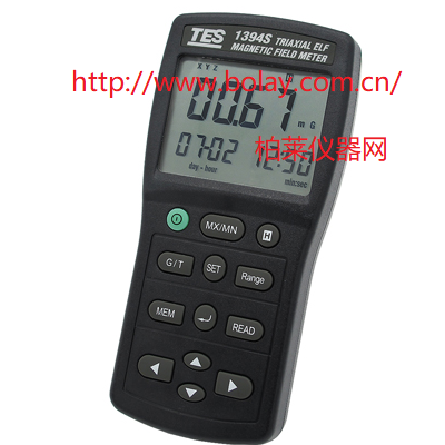 泰仕TES-1393磁場測試儀計|TES1393