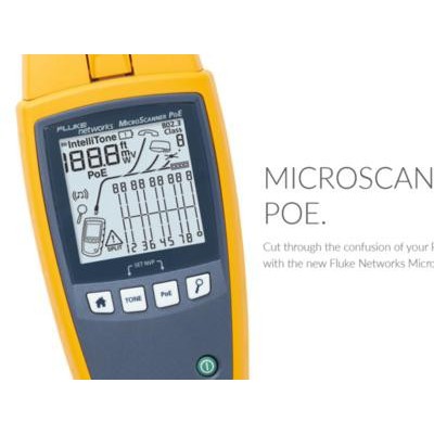 Fluke Networks MicroScanner? PoE
