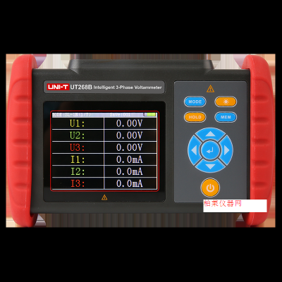 優(yōu)利德 UT268B大口徑三相數(shù)字相位伏