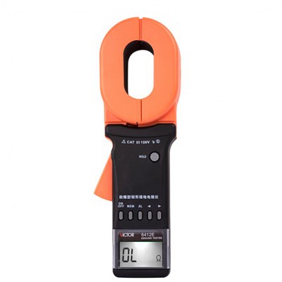 VICTOR 6412E防爆型鉗型接地電阻測