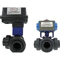 德威爾 3PBV系列 塑料三通自動球閥