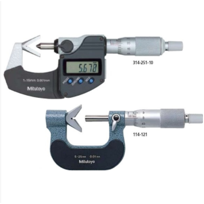 三豐 114-122五溝V型測(cè)砧千分尺